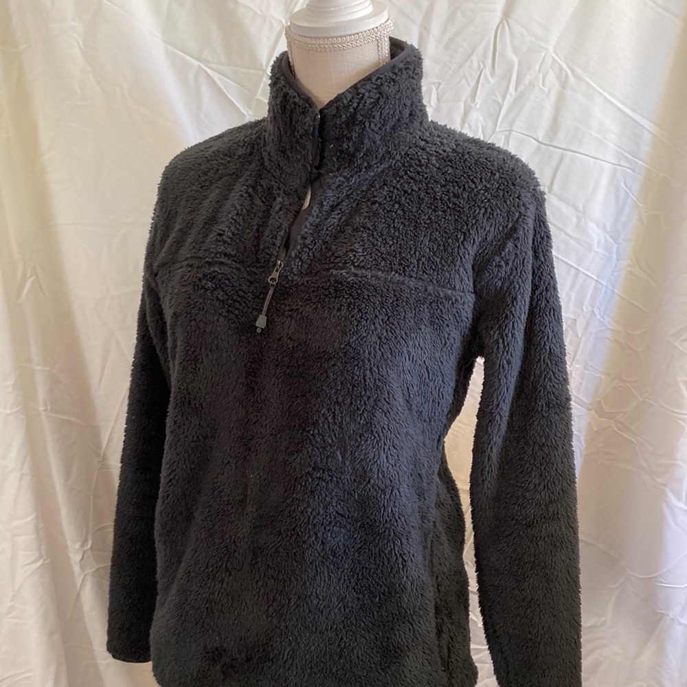 WARM GREY FLUFFY JACKET